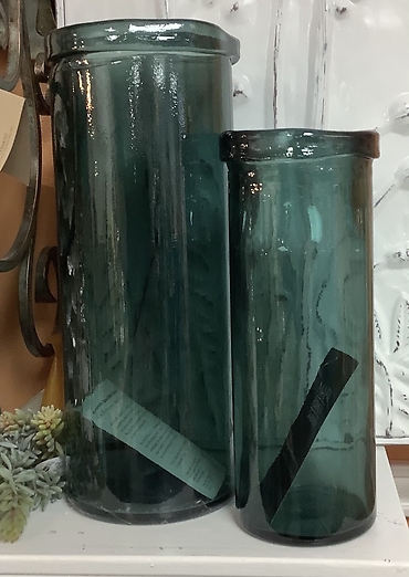 Napa Dark Blue Cylinder Vase