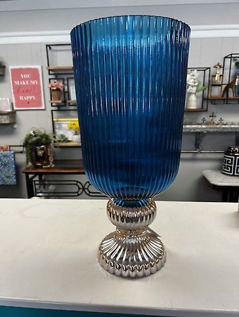 Blue Flower Vase