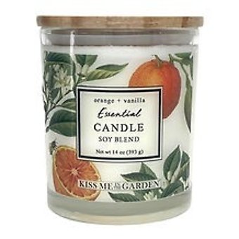 Kiss Me In The Garden Orange/Vanilla Soy Candle