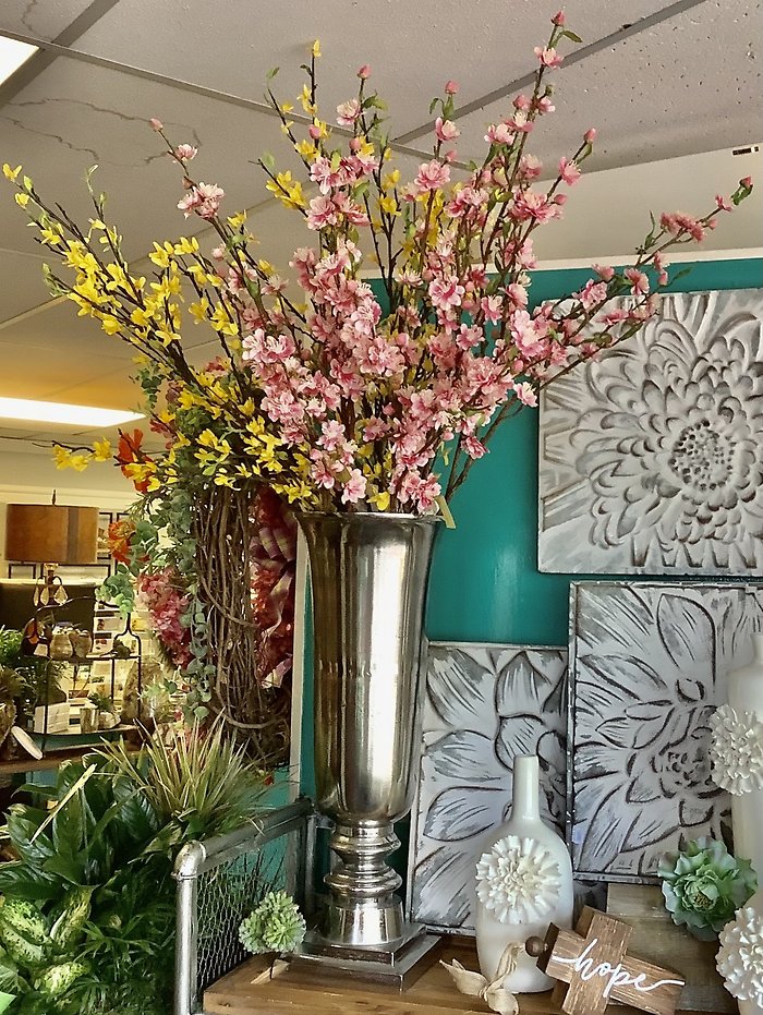 Contemporary Steel Cylinder Vase