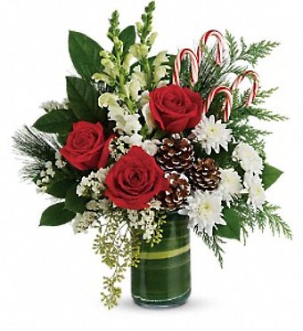 FESTIVE PINES BOUQUET