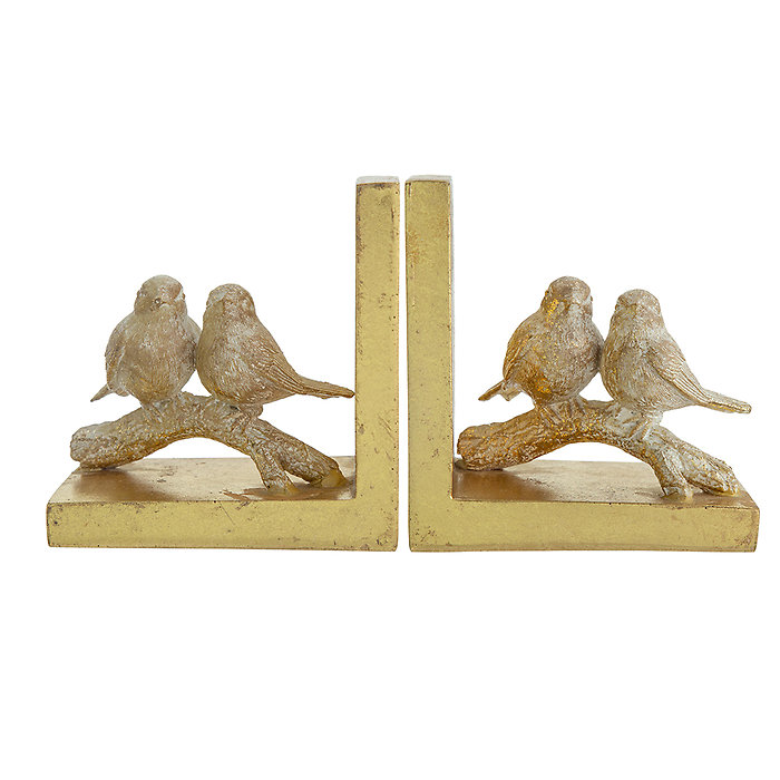 BIRD BOOKENDS SET