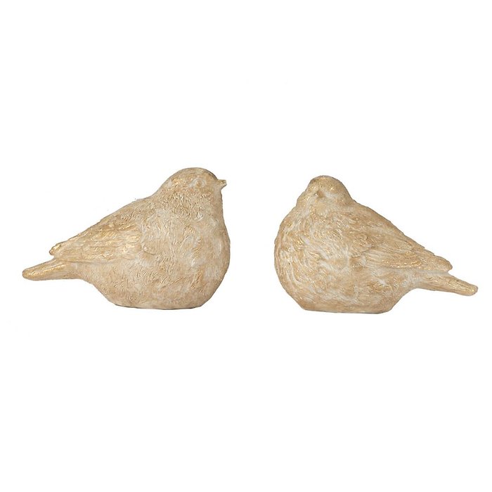 SET OF LITTLE GOLD BIRDS