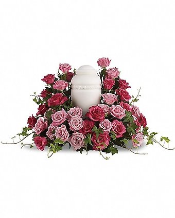 BED OF PINK ROSES