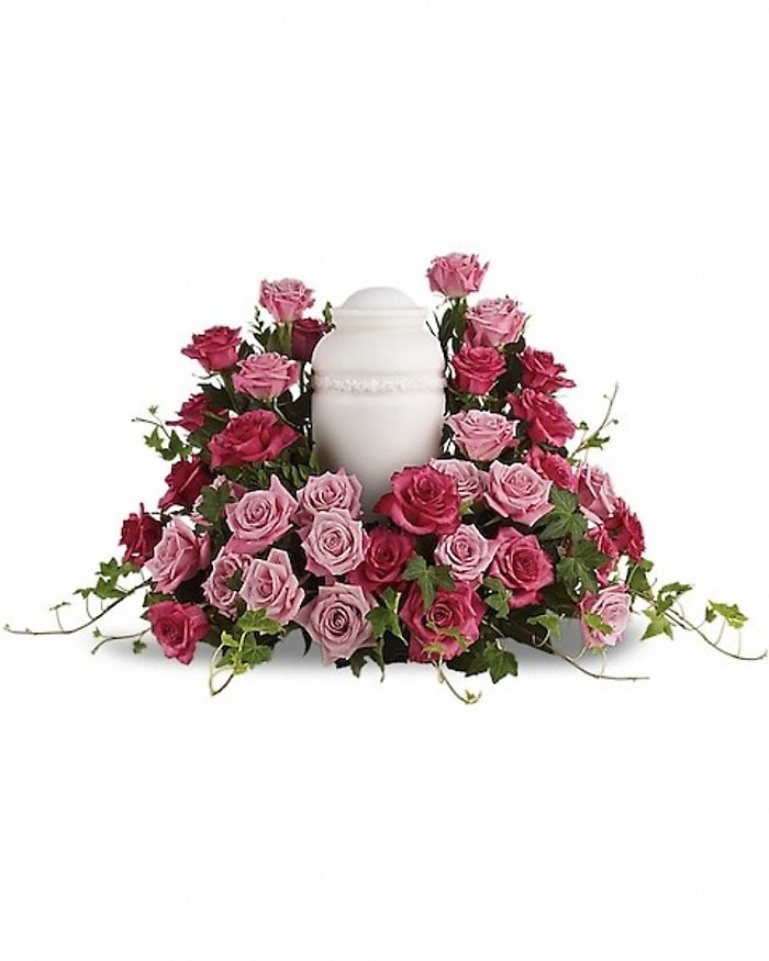 BED OF PINK ROSES