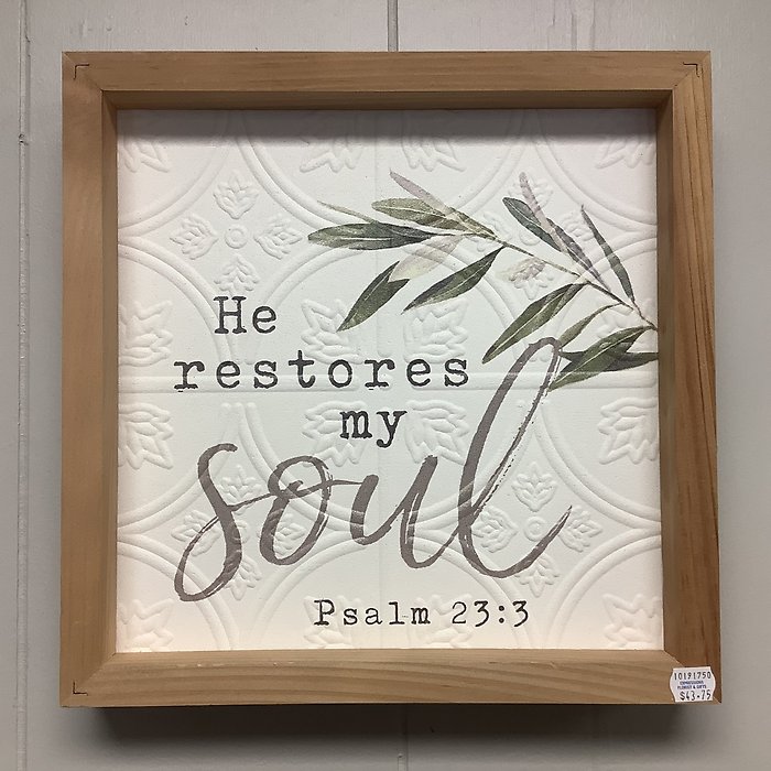 HE RESTORES