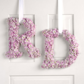 Floral Initials