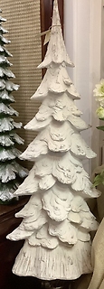 Whitewash Holiday Tree