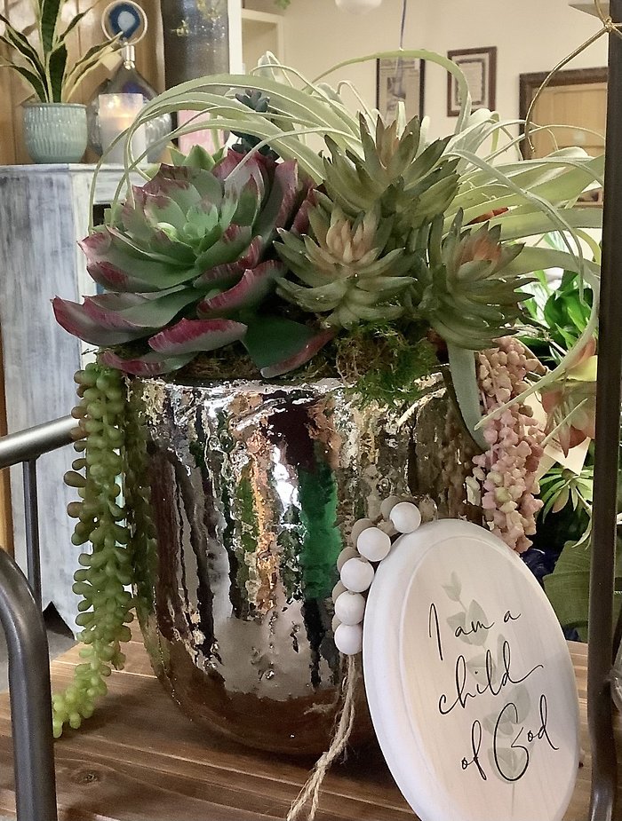 Succulents Silk Arrangement