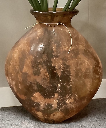 Celesta Honey Textured Vase