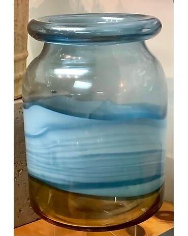 Copy Coastal Beach Glass Vase