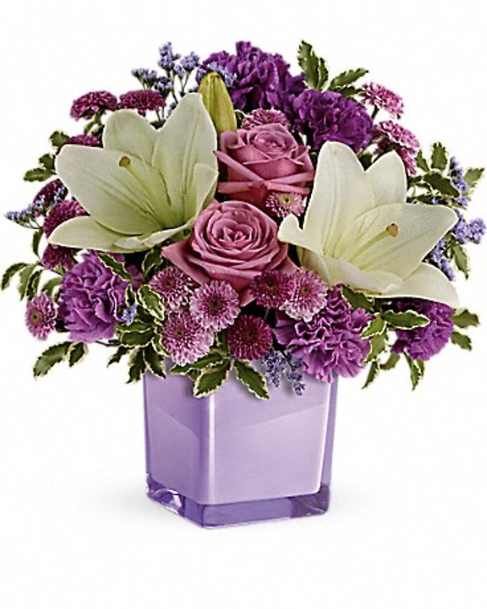 PLEASING PURPLE BOUQUET